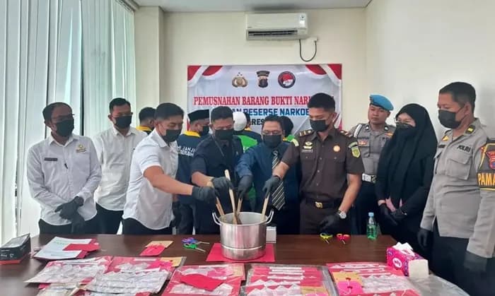 Sabu 372 Gram Gagal Edar di Berau, 12 Orang Masuk Bui