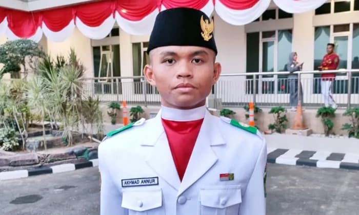 Kenalan dengan Akhmad Annur, Siswa SMAN 1 Sangatta Utara Pengerek Bendera di Kutim