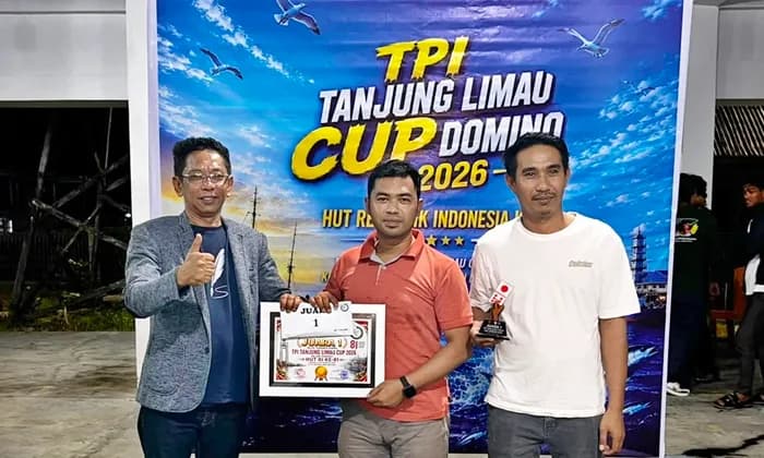 Baru 3 Pekan Berdiri, Gardu Media Langsung Juara Domino PORDI Bontang