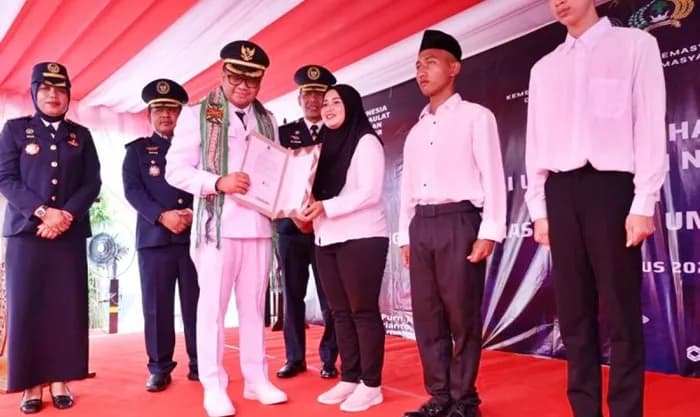 726 Napi Lapas Tenggarong Dapat Remisi, 15 Langsung Bebas