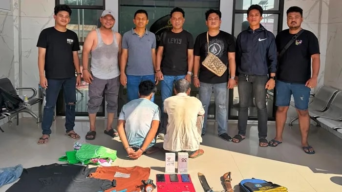 Perampokan di Kutim, Korban Dibacok dan Istri Diduga Dilecehkan