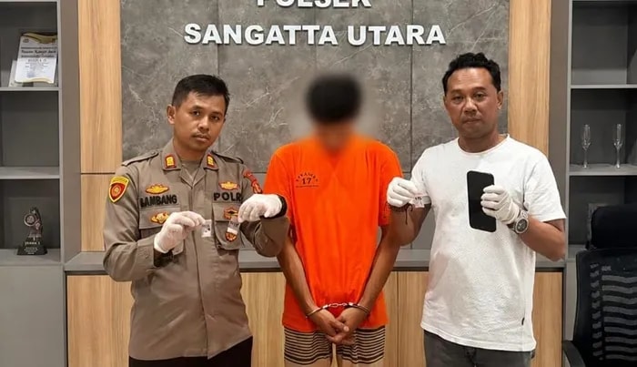 Pengedar Sabu di Sangatta Diciduk, Tiga Paket Gagal Edar