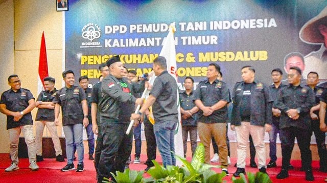 Arisaldi Ahdar Resmi Dilantik Ketua DPC Pemuda Tani Indonesia Bontang