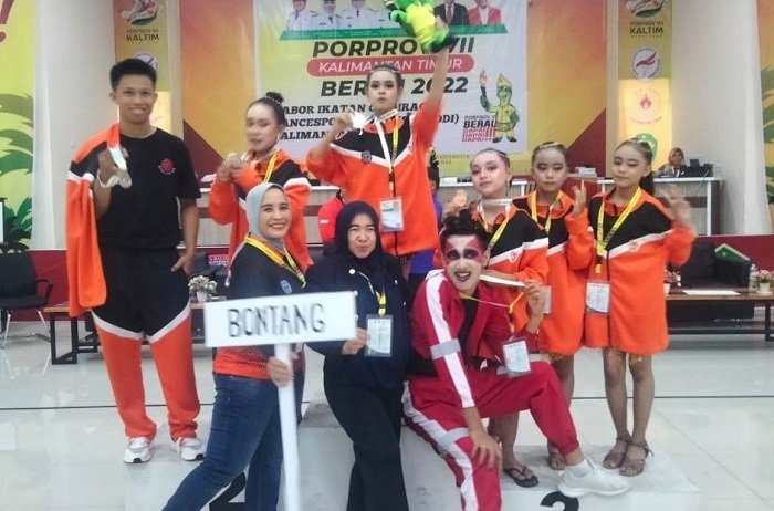 Tim Dansa Bontang Ciptakan Rekor Baru di Porprov Kaltim 2022