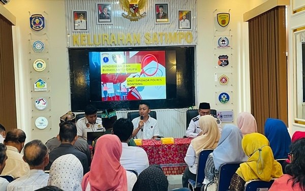 Cegah Korupsi sejak Dini, Kelurahan Satimpo Bontang Edukasi Aparatur dan Masyarakat