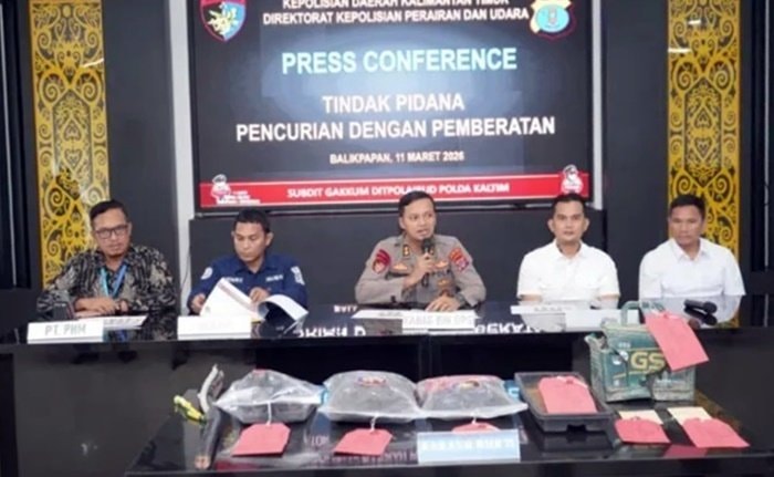 Pencurian di Platform Migas Teluk Balikpapan Terungkap, Dua Nelayan Ditangkap