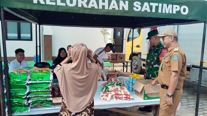 Gerakan Pangan Murah di Satimpo, Warga Bontang Rela Antre Demi Harga Terjangkau
