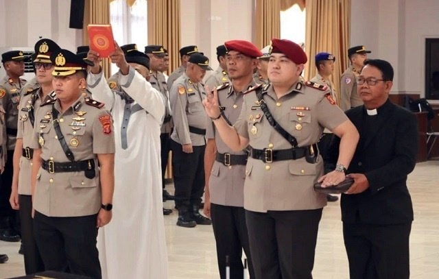Wakapolres dan Kasat Narkoba Polres Kukar Resmi Berganti
