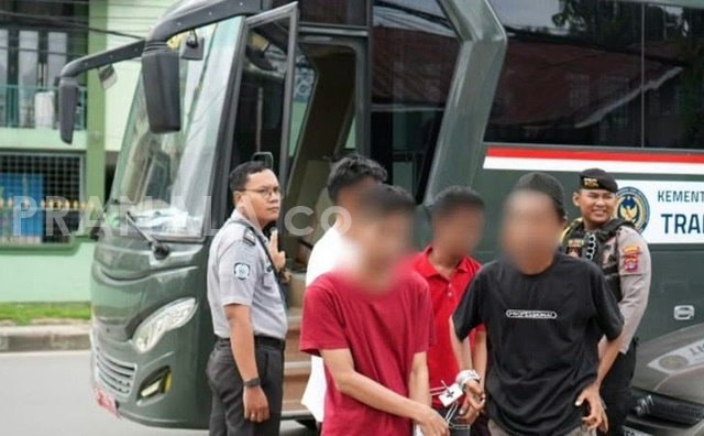Gegara Overkapasitas, 52 Narapidana Dipindahkan dari Rutan Balikpapan ke Samarinda