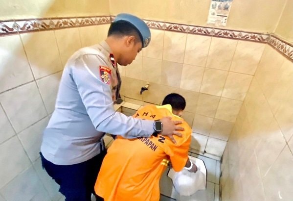 Polsek Balikpapan Barat Musnahkan Sabu 167 Gram Dihadapan Tersangka