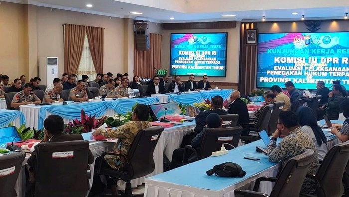Komisi III DPR RI Soroti Penegakan Hukum dan Peredaran Narkotika di Kaltim