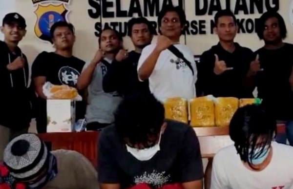 Buruh Bangunan di Bontang jadi Pengedar Sabu 5,6 Kg
