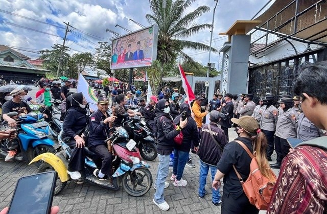 Aksi Disabilitas di DPRD Kaltim Tuntut BST dan Jaminan Kesehatan Dipulihkan