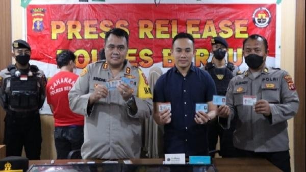 Belajar dari YouTube, Sindikat Pemalsuan SIM di Berau Diciduk
