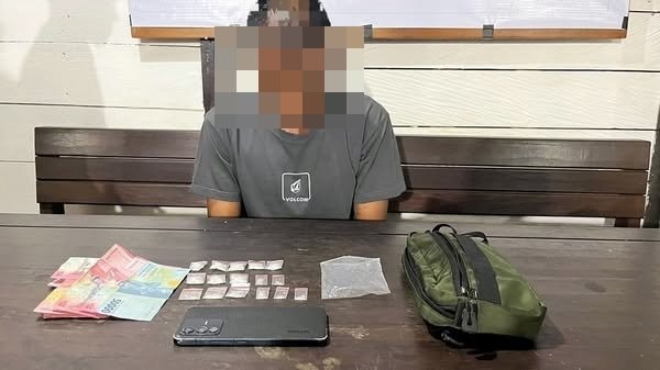 Petani di Kaltim Bawa 16 Paket Sabu, Simpan di Bagasi Motor