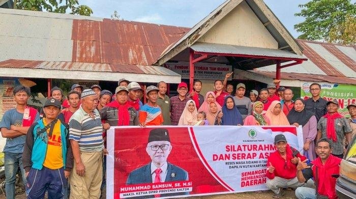Wakil Ketua DPRD Kaltim Samsun Serap Aspirasi Masyarakat saat Reses di Loa Kulu