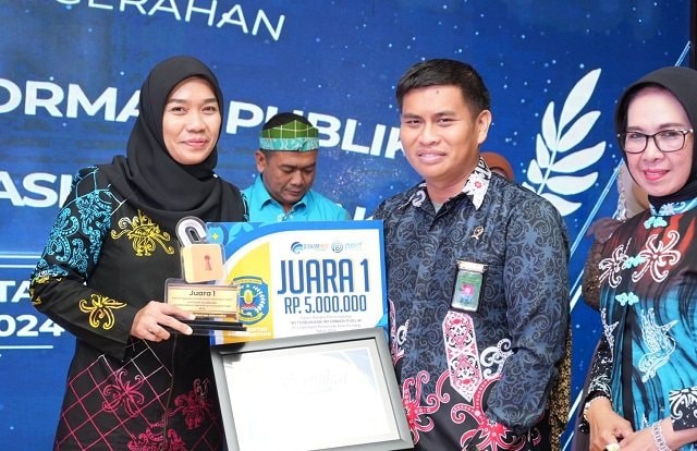 Diskominfo Bontang Gelar Malam Penganugerahan PPID dan KIM, BKPSDM dan Kelurahan Belimbing Raih Penghargaan