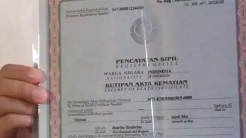 Pengurusan Akta Kematian di Kaltim Masih Rendah