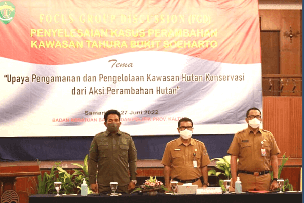 Keseriusan Pemprov Selesaikan Kasus Perambahan Bukit Soeharto