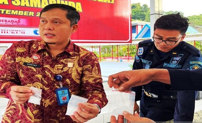 Drone Misterius Terbang di Atas Lapas Samarinda saat Malam, Ternyata Bawa Sabu 30 Gram