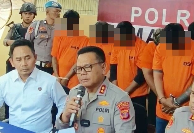 9 Orang jadi Tersangka Penembakan di Samarinda, Motifnya Balas Dendam, Ditembak 4 Kali usai Jemput Istri