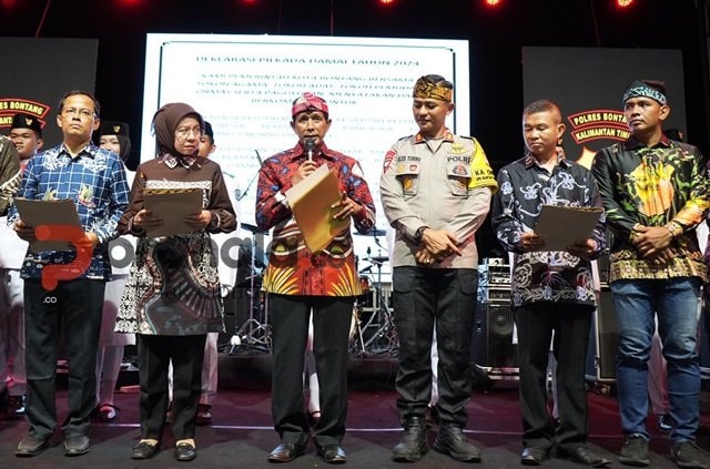 Deklarasi Pilkada Damai dan Doa Bersama Warnai Malam Kedua Festival Kebangsaan di Bontang