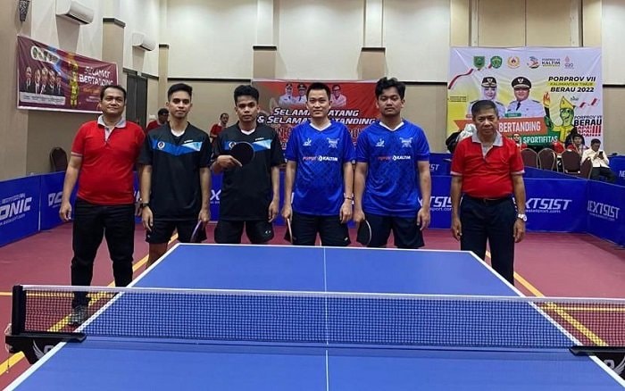 Pakai Atlet Lokal Bontang, Tenis Meja Raih Dua Perunggu