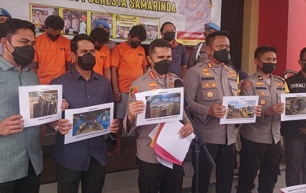 'Kuras' SPBU di Samarinda Setahun, 5 Ton Lebih Solar Subsidi Ditimbun