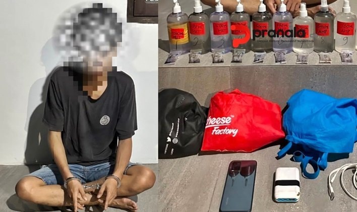 Kontrakan Penajam Digerebek, Polda Kaltim Temukan 5 Liters Cairan Sabu Jaringan Malaysia