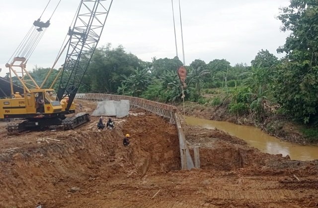 Lurah Satimpo Optimistis Turap Sungai Dahlia jadi Benteng Baru Hadapi Banjir di Bontang