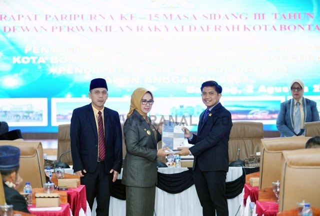 DPRD Bontang Gelar Paripurna Penyampaian Nota Keuangan dan Raperda APBD Perubahan 2024