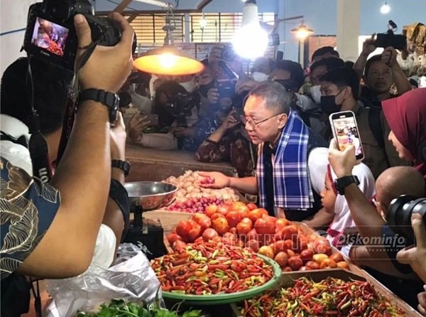 Mendag Zulhas Puji Fasilitas Pasar Merdeka Samarinda