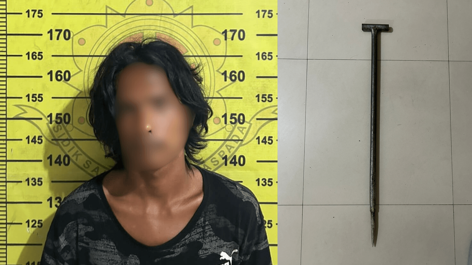 Aco Rudapaksa Gadis Bontang Dua Kali, Korban Diancam Tombak Sawit