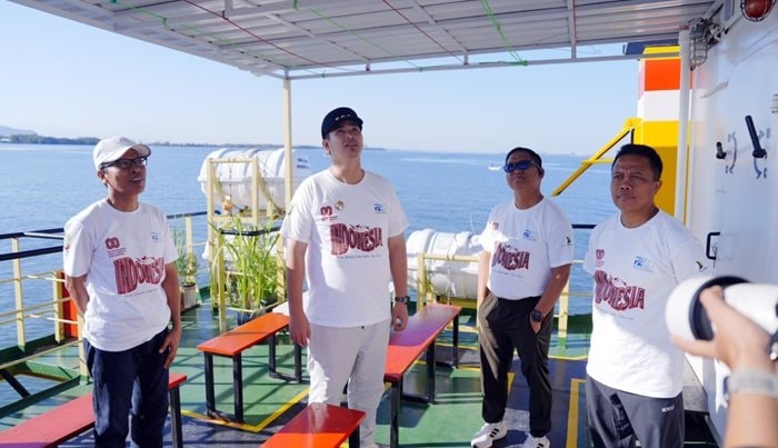KM Gandha Nusantara 03 Resmi Layani Rute Antar Pulau di Pangkep