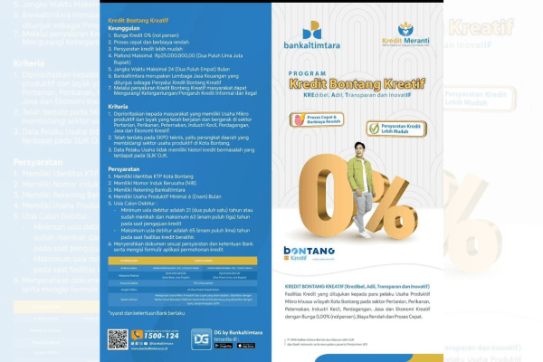 Kredit Bontang Kreatif, Pinjaman Bunga 0 Persen untuk UMKM Bontang