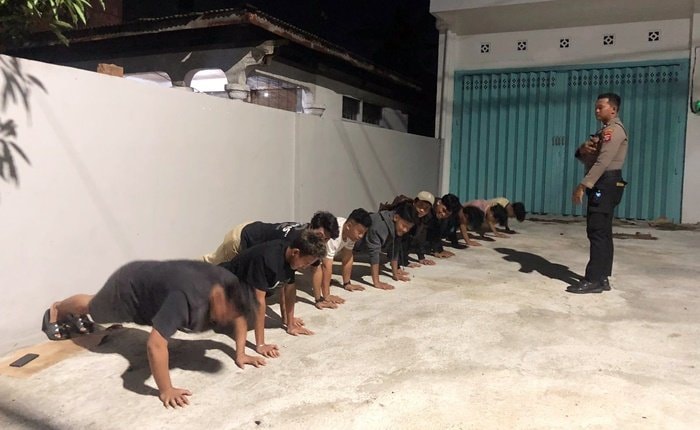 Ganggu Akses Warga, Balap Lari Liar di Balikpapan Ditertibkan