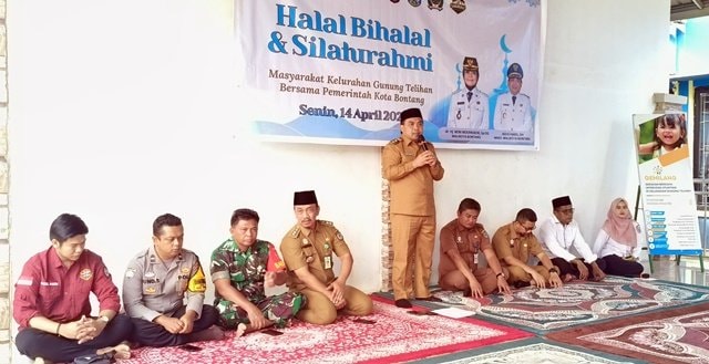 Wawali Bontang Hadiri Halalbihalal di Gunung Telihan, Dorong Kolaborasi Warga dan Pemerintah