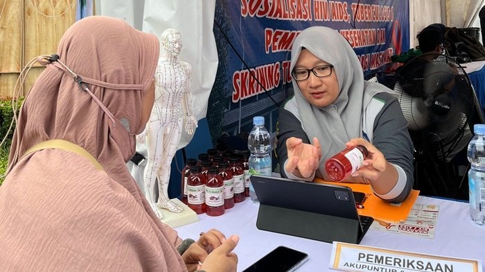 Minat Warga Bontang Ikut Pemeriksaan Kesehatan Gratis Masih Rendah