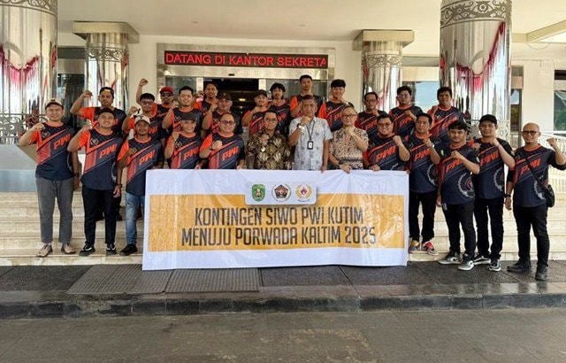 29 Wartawan Kutim Dilepas ke Porwada di Bontang, Siap jadi Tuan Rumah 2026