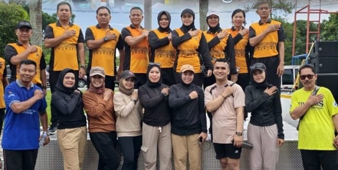 Polres Bontang Gelar Car Free Day, Warga Dapat Layanan SIM dan Kesehatan Gratis