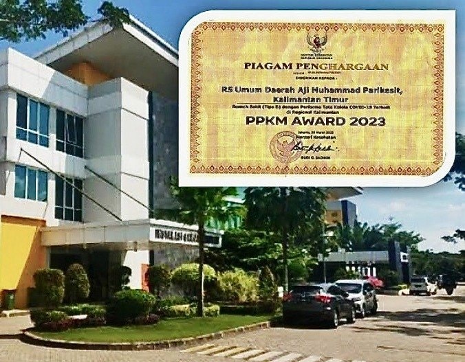 Membanggakan! RSUD AM Parikesit Sabet PPKM Award, Performa Terbaik Regional Kalimantan