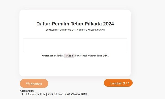 Warga Bontang! Berikut Cara Cek DPT Online Pilkada 2024 lewat Handphone