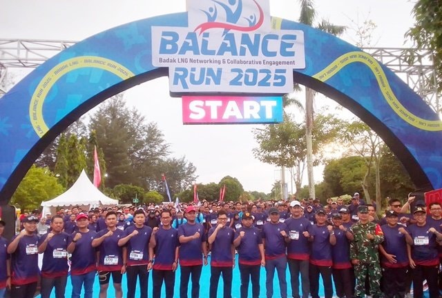 Badak LNG Running Event 5K Semarakkan Bontang, Momentum 51 Tahun Badak LNG dan Optimisme Kebangkitan Industri