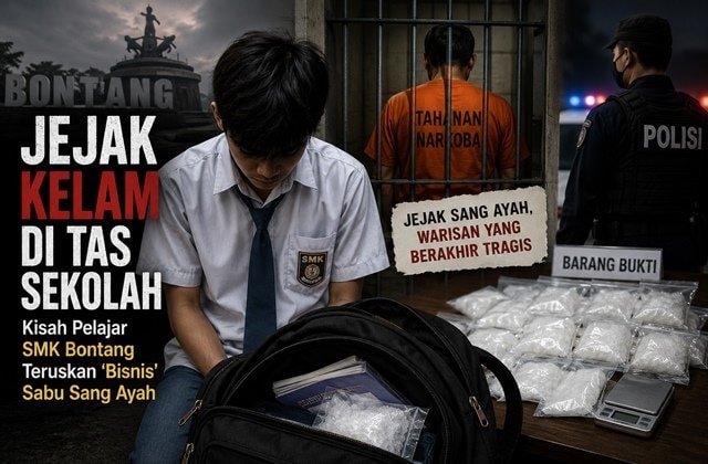 Jejak Kelam di Tas Sekolah: Kisah Pelajar SMK Bontang Teruskan 'Bisnis' Sabu Sang Ayah