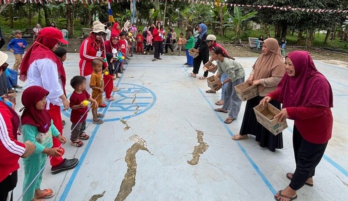 Meriah! Warga Bufferzone PT EUP Rayakan HUT ke-80 RI dengan Lomba dan Hiburan Rakyat