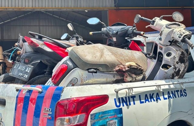 Tabrakan Beruntun di Balikpapan, Truk Tangki Diduga Rem Blong Tabrak 9 Motor, 1 Tewas