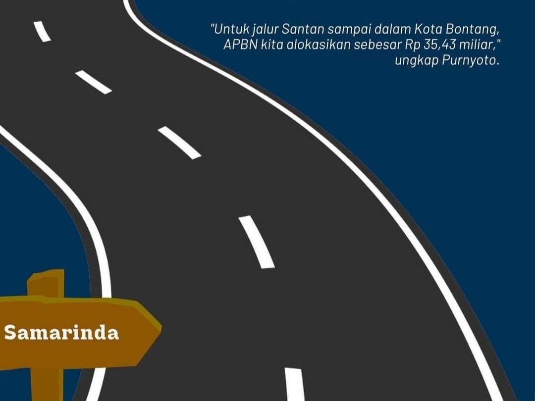 Jalan Poros Bontang-Samarinda Dijanjikan Mulus Akhir Tahun