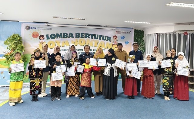 SD 2 YPK Bontang Borong Juara Bertutur, Alfagahzy Tampil Penuh Pesona