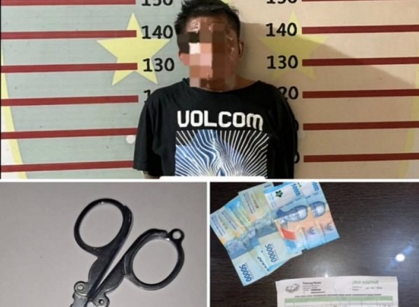 Pura-Pura Bermain, Pria di Samarinda Gasak Kalung Anak dengan Gunting di Mal