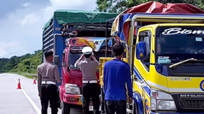 Ribuan Truk ODOL Masih Melintas di Kaltim, Polisi Belum Terapkan Tilang